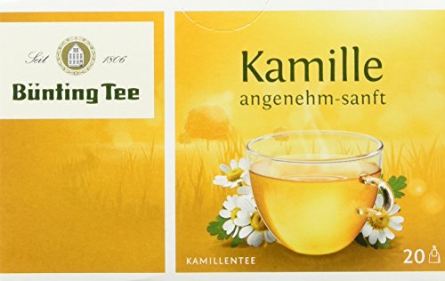 Bünting Tee Kamille classic 20 x 1.5 g Beutel, 6er Pack (6 x 30 g) von Bünting