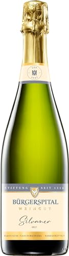 Bürgerspital Silvaner VDP.SEKT brut - 0,75 l Flasche - Bürgerspital Weingut Würzburg von BÜRGERSPITAL WÜRZBURG