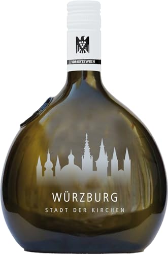 Würzburger Riesling Kabinett VDP.ORTSWEIN - 0,75 l Bocksbeutel Motiv Würzburg - Bürgerspital Weingut von BÜRGERSPITAL WÜRZBURG