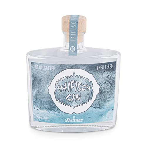 Büttner - HAIFISCH GIN - Dry Gin - 53% Vol 0,2l / Kräftig&Fruchtig, erlesene Mischung, Pur auf Eis oder als Tonic ein Geschmackserlebnis 99,75€/1,00l Büttner - HAIFISCH GIN - Dry Gin - 53% Vol 0,2l / Kräftig&Fruchtig, erlesene Mischung, Pur auf Eis oder als Tonic ein Geschmackserlebnis 99,75€/1,00l von Büttner Art of Living since 1893