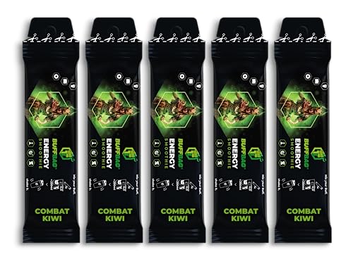 BuffBag Energy Smoothie Konzentrat - Ein erfrischender und belebender Energy Smoothie, der Dir die nötige Energie verleiht (Combat Kiwi) von BuffBag