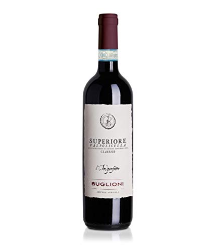 Rotwein von Veneto 12 Fl. x 0,75 L. - L'IMPERFETTO VALPOLICELLA CLASSICO SUPERIORE DOC - Weingut BUGLIONI von Buglioni