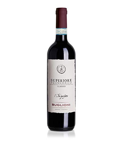 Rotwein von Veneto 12 Fl. x 0,75 L. - L'IMPERFETTO VALPOLICELLA CLASSICO SUPERIORE DOC - Weingut BUGLIONI Rotwein von Veneto 12 Fl. x 0,75 L. - L'IMPERFETTO VALPOLICELLA CLASSICO SUPERIORE DOC - Weingut BUGLIONI von Buglioni