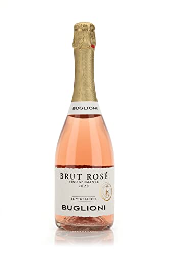 SEKT ROSE' AUS VENETIEN 1 Flasche 0,75 l. - BRUT ROSÉ IL VIGLIACCO - Weingut BUGLIONI von Buglioni