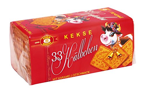 Buisquit Schokolad Kekse "33 Kälbchen" mit Karamellgeschmack, 15er Pack (15 x 180 g) von Buisquit Schokolad