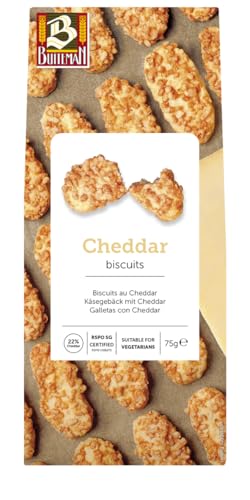 Buiteman - Käsegebäck 'Cheddar cheese biscuits' - 75 GR von Buiteman