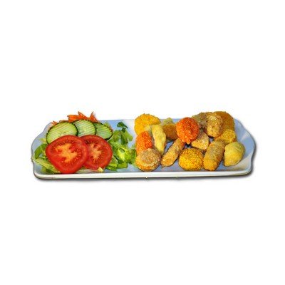 Buitenhuis Holländische Mini-Snacks - 96 Stk. I Mini TK Snacks aus Holland I Snacks für die Friteuse I Käsesouffles, Frikandel, Chicken Nuggets, Nasi Bällchen etc. I Snack-Mix aus den Niederlanden Buitenhuis Holländische Mini-Snacks - 96 Stk. I Mini TK Snacks aus Holland I Snacks für die Friteuse I Käsesouffles, Frikandel, Chicken Nuggets, Nasi Bällchen etc. I Snack-Mix aus den Niederlanden von Buitenhuis