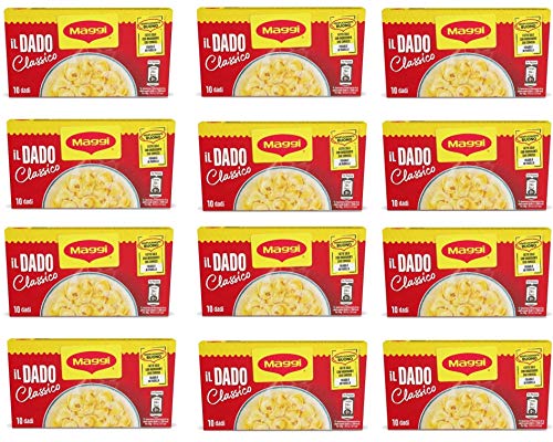 12x Maggi il Dado Classico con olio extra vergine di oliva Brühe Suppenwürfel mit nativem Olivenöl extra 10 Würfel 12x Maggi il Dado Classico con olio extra vergine di oliva Brühe Suppenwürfel mit nativem Olivenöl extra 10 Würfel von Buitoni