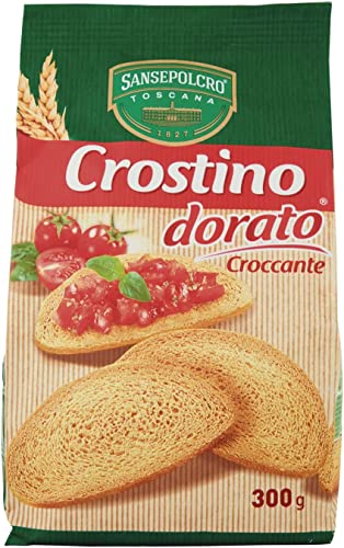 6x Buitoni Crostino Dorato Croccante knuspriger goldener Crouton Snacks 300g von Buitoni