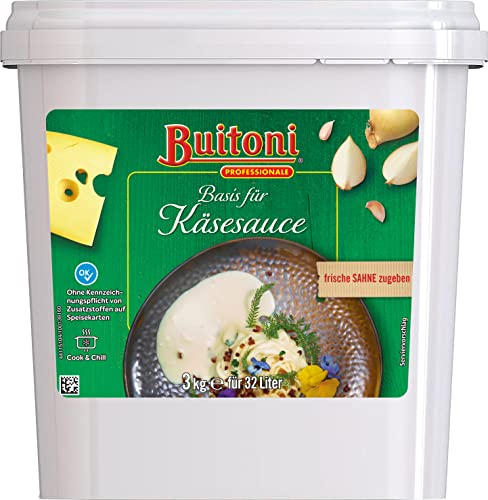 Buitoni Basis für Käsesauce, 1er Pack (1 x 3kg Gastro Box) von Buitoni