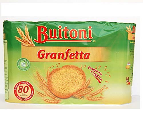 Buitoni Granfetta Fette Biscottate 80 fette Zwieback duftend und leicht Kekse 600g Buitoni Granfetta Fette Biscottate 80 fette Zwieback duftend und leicht Kekse 600g von Buitoni