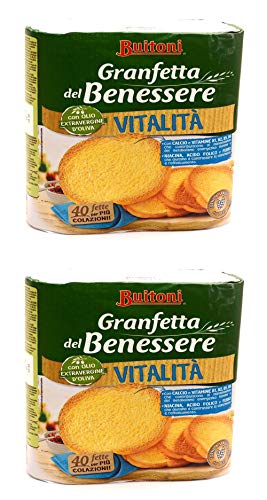Buitoni: "Granfetta" Fette Biscottate 40 Count – Vitaminisierter italienischer Toast, 300 g, 2 Stück von Buitoni