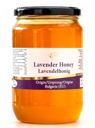 900 g Lavendel blüten honig, weiche Kristallisation von Bulgarian Bee