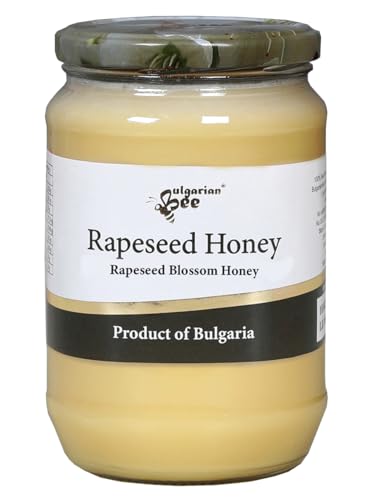900 g Roh Rapshonig creme, natürlich, frei von Zusatzstoffen von Bulgarian Bee