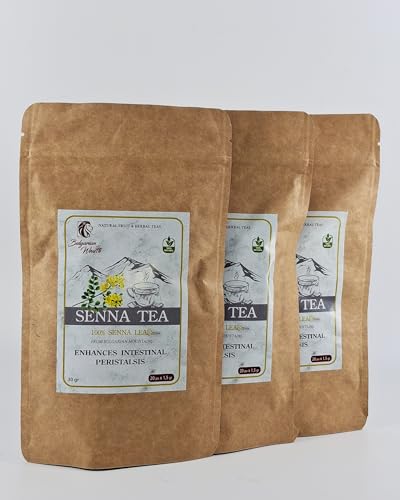 Bulgarian Wealth Senna Tee, 3 x 20 Beutel, 100% Natürliche Sennablätter aus Bulgarischen Bergen, 30g Bulgarian Wealth Senna Tee, 3 x 20 Beutel, 100% Natürliche Sennablätter aus Bulgarischen Bergen, 30g von Bulgarian Wealth
