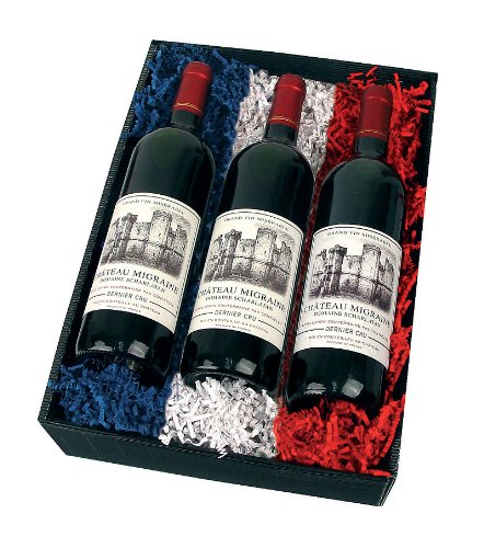 3 Flaschen Rotwein Chateau Migraine von Bull & Bear