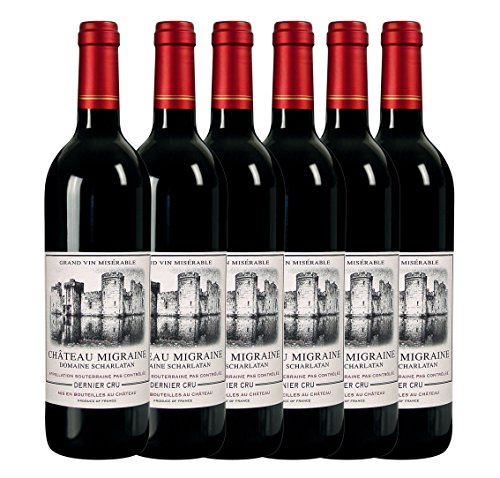 6 Flaschen Rotwein Château Migraine - Goldmedaille von Bull & Bear