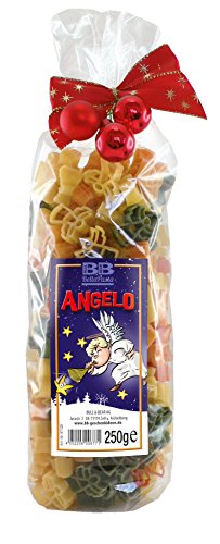 Pasta Präsent Angelo mit bunten Engelnudeln aus deutscher Manufaktur von Bull + Bear