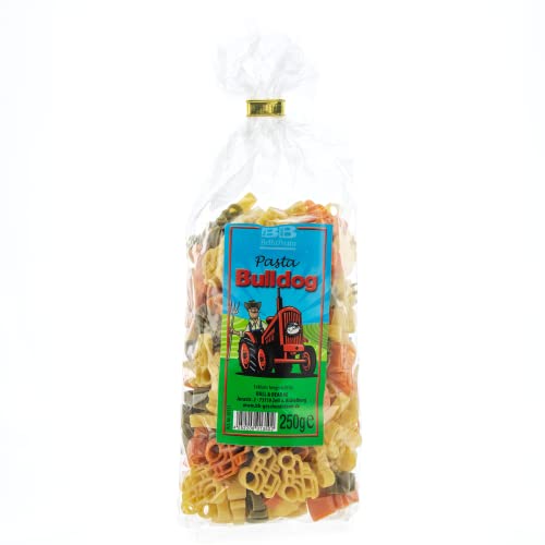 Bull & Bear bunte Traktor Nudeln 250g, Motivnudeln aus Hartweizengrieß, handgefertigt in deutscher Manufaktur, Pasta Geschenk von Bull & Bear