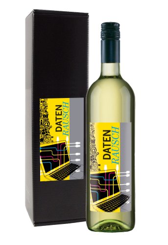 Bull & Bear Wein Geschenk "Datenrausch", Chardonnay 0,75 l, elegantes Geschenk Bull & Bear Wein Geschenk "Datenrausch", Chardonnay 0,75 l, elegantes Geschenk von Bull & Bear