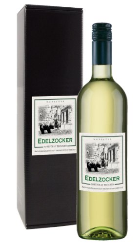 Bull & Bear Wein Geschenk "Edelzocker", Chardonnay 0,75 l, elegantes Geschenk Bull & Bear Wein Geschenk "Edelzocker", Chardonnay 0,75 l, elegantes Geschenk von Bull & Bear