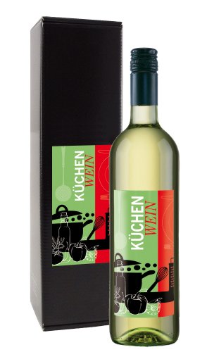 Bull & Bear Wein Geschenk "Küchenwein", Chardonnay 0,75 l, elegantes Geschenk Bull & Bear Wein Geschenk "Küchenwein", Chardonnay 0,75 l, elegantes Geschenk von Bull & Bear
