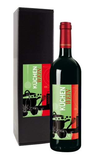 Bull & Bear Wein Geschenk "Küchenwein", Merlot 0,75 l, elegantes Geschenk Bull & Bear Wein Geschenk "Küchenwein", Merlot 0,75 l, elegantes Geschenk von Bull & Bear
