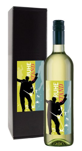 Bull & Bear Wein Geschenk "Ruhestand", Chardonnay 0,75 l, elegantes Geschenk Bull & Bear Wein Geschenk "Ruhestand", Chardonnay 0,75 l, elegantes Geschenk von Bull & Bear