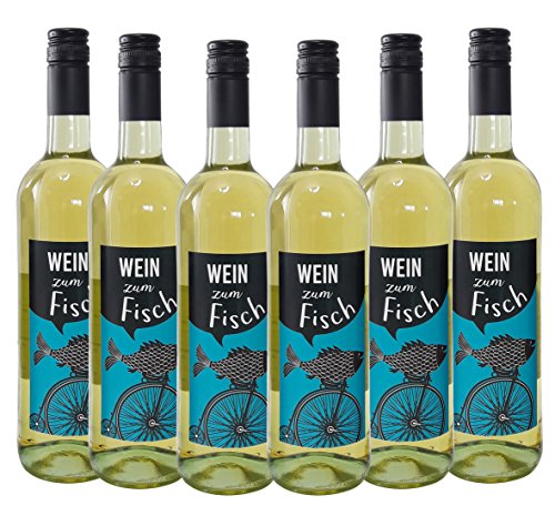 Bull & Bear Wein zum Fisch 6x 0,75 l Chardonnay Jahrgang 2019, Aroma von Zitrusfrüchten, Apfel und Birne, 13% Vol von Bull & Bear