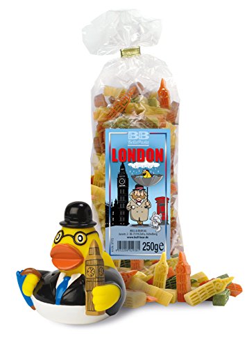 Badeente und bunte Pasta London von Bull & Bear