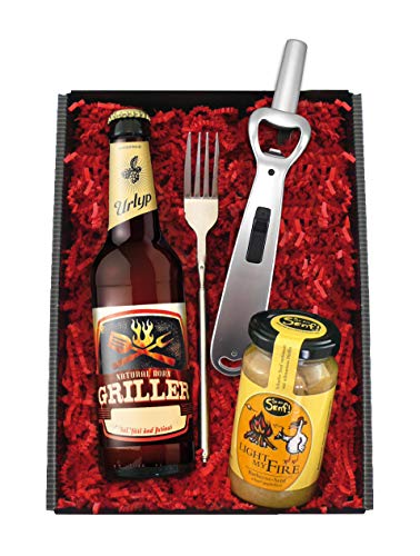 Bier-Geschenkbox Natural Born Griller von Bull & Bear