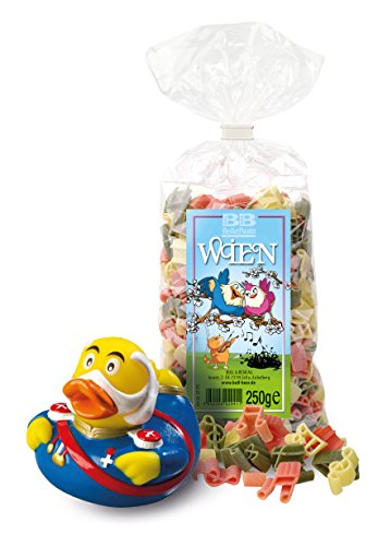 Badeente und bunte Pasta Wien von Bull & Bear