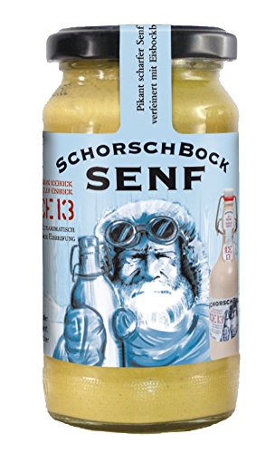 Bier-Senf Schorschbräu Eisbock Dunkel von Bull & Bear