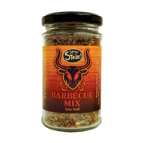 Bull & Bear Grillgewürz Tasty Stuff Barbecue Mix, 90 g, mildes Steak Gewürz für Marinaden, BBQ Gewürzmischung von Bull & Bear