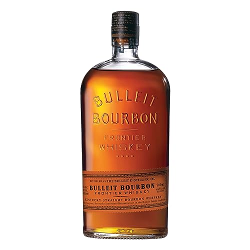 Bulleit Bourbon Frontier | American High Rye Whiskey | Geschenkempfehlung für Freunde & die Liebsten | handverlesene Kentucky Tradition | 45% vol | 700ml Einzelflasche | von Bulleit