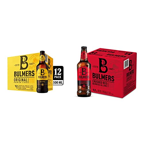 Bulmers Cider Original (12 x 0.5 l) & Red Berries Cider (12 x 0.5 l) von Bulmers