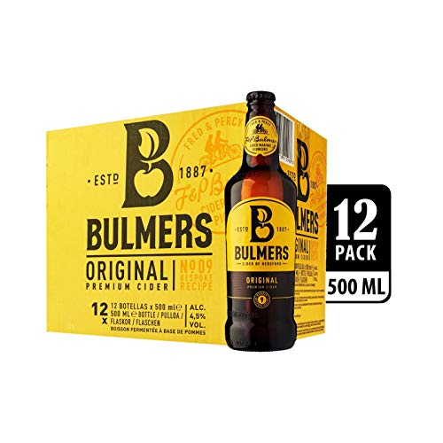 Bulmers Cider, Sortenreines Paket, Original (12 x 0.5 l) von Bulmers