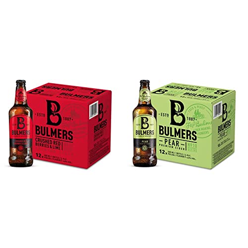Bulmers Red Berries Cider (12 x 0.5 l) & Pear Cider (12 x 0.5 l) von Bulmers