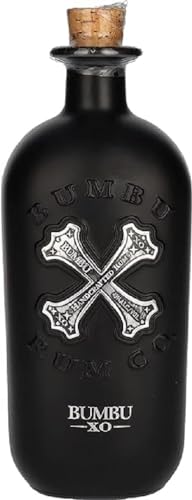 BUMBU XO Rum, 18 Jahre gereift, Sherry Cask Finish, Aromen von Vanille, geröstetem Eichenholz, Toffee und ein Hauch Orange, 0,7 Liter, 40 Vol von Bumbu