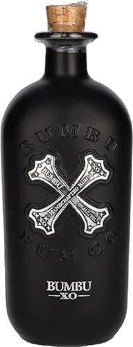 BUMBU XO Rum, 18 Jahre gereift, Sherry Cask Finish, Aromen von Vanille, geröstetem Eichenholz, Toffee und ein Hauch Orange, 0,7 Liter, 40 Vol von Bumbu