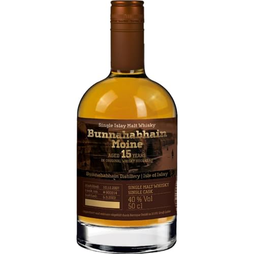 Whisky Bunnahabhain Moine 2007 2007 Single Islay Malt Whisky Vegan Bunnahabhain Distillery Vereinigtes Königreich UK 500ml-Fl von Bunnahabhain Distillery