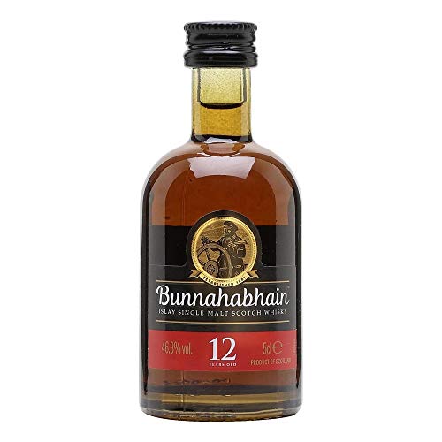 Bunnahabhain 12 Jahre Islay Single Malt Scotch Whisky Miniatur (1 x 0.05 l) von Bunnahabhain