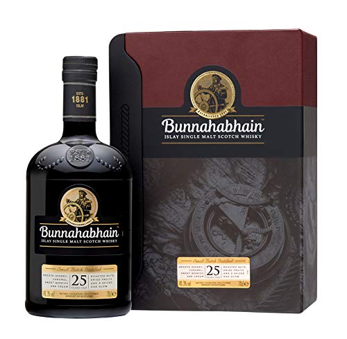 Bunnahabhain 25 Jahre Single Malt Scotch Whisky (1 x 0.7 l) von Bunnahabhain