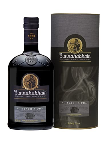 Bunnahabhain TOITEACH A DHÀ mit Geschenkverpackung Whisky (1 x 0.7 l) von Bunnahabhain