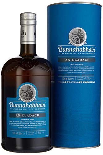 Bunnahabhain AN CLADACH Limited Edition Release mit Geschenkverpackung Whisky (1 x 1 l) von Bunnahabhain