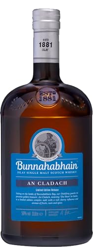 Bunnahabhain AN CLADACH Limited Edition Release mit Geschenkverpackung Whisky (1 x 1 l) von Bunnahabhain