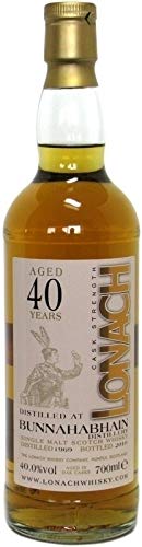 Rarität: Bunnahabhain Whisky Lonach Jahrgang 1969 Cask Stength 40 Jahre 0,7l von Bunnahabhain