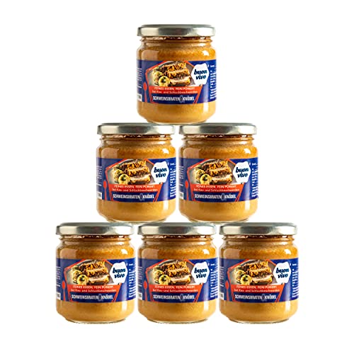 Buon Vivo - 6er Pack Schweinsbraten & Serviettenknödel - Breikost für Erwachsene - Dysphagie Kost bei Kaubeschwerden und Schluckbeschwerden Buon Vivo - 6er Pack Schweinsbraten & Serviettenknödel - Breikost für Erwachsene - Dysphagie Kost bei Kaubeschwerden und Schluckbeschwerden von Buon Vivo