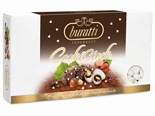 Buratti Confetti Tenerezze Kochen Sie Ciock Geschmack Schokoladenüberzogen Mandeln, 1 Stück Buratti Confetti Tenerezze Kochen Sie Ciock Geschmack Schokoladenüberzogen Mandeln, 1 Stück von Buratti Confetti
