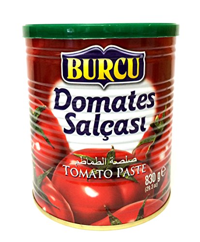 4 x 830g Burcu Tomatenmark Tomatenpaste 28-30 % - Domates Salcasi von Burcu